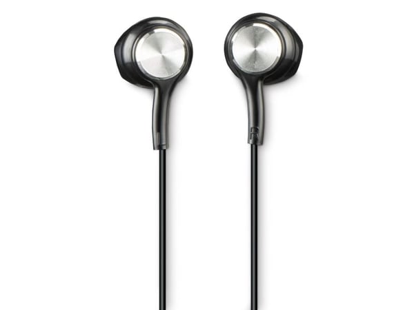 Hama Ocean II, Langallinen, Puhelut/Musiikki, 20 - 20000 Hz, 14,3 g, Kuulokkeet, musta, Hopea