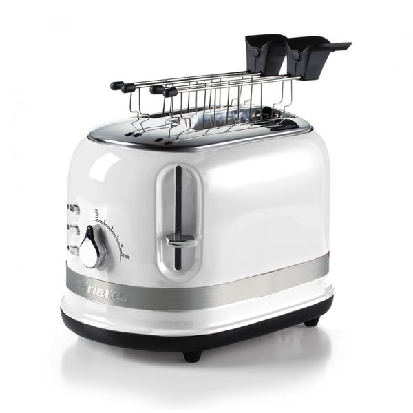 Ariete 0149/01, 2 viipale(i)ta, Valkoinen, Painikkeet, Rotaatio, Vipu, CE, 815 W, 190 mm