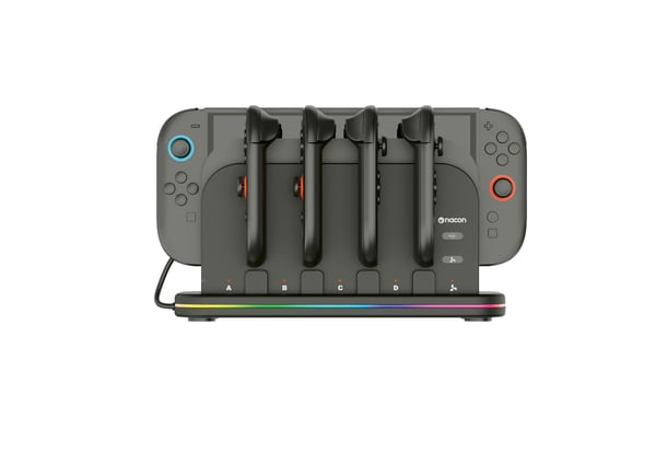 NACON SWITCHNEWDOCK+JC, Latauspakkaus, Nintendo Switch 2, musta, Multi, Lataus, Nintendo