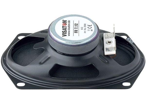 Visaton FR 7.12, Kokoäänialueen kaiutin, 10 W, 20 W, 8 O, 150 - 18000 Hz, 235 Hz