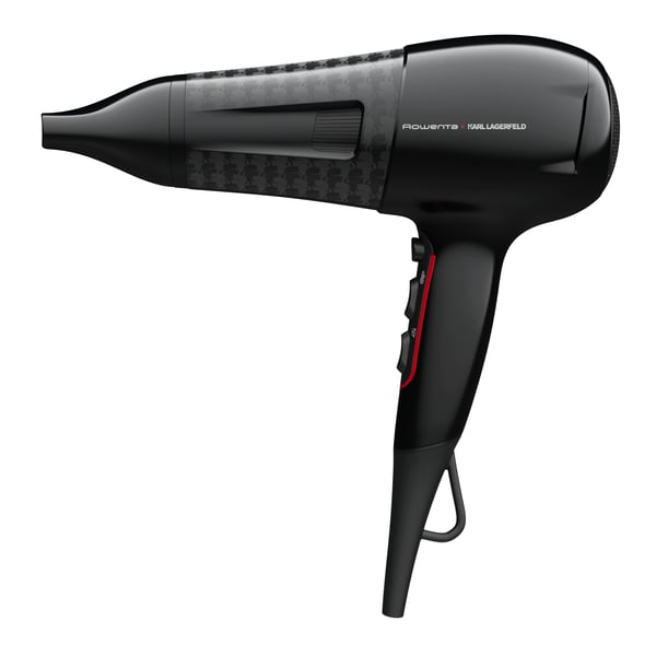 Rowenta x Karl Lagerfeld CV591L Powerline hiustenkuivaaja 2300 W, musta