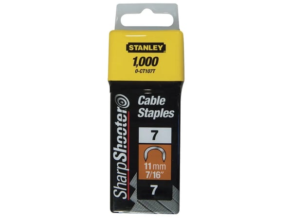 Stanley 1-CT109T, Pakke med stifter, 1,4 cm, 7,8 mm, Sølv, Stanley, 45 mm