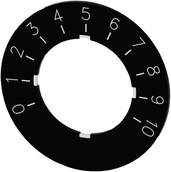 Siemens 3SU1900-0BG16-0SA0, Svart, 1 g, 43 mm, 43 mm, 1 mm