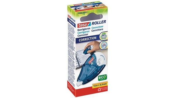 TESA 59880, Blå, Hvit, 14 m, 8,4 mm, 1 stykker