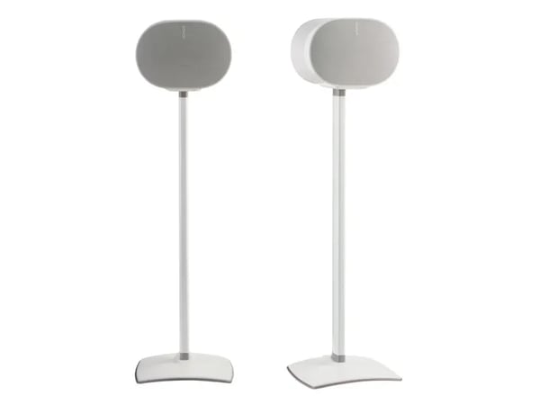 SANUS WSSE32 gulvstående høyttalerstativer for Sonos Era 300, hvit, par