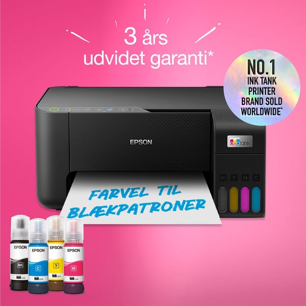 EPSON ECOTANK ET-2860 DIN A4, 3in1, 4 väriä, WiFi