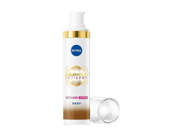 Nivea Luminous 630 Cc Fluid 3 In 1 Spf 30+ Foundation 03 Deep 40ml