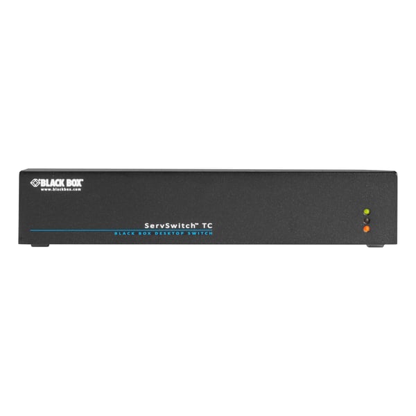 Black Box TC Series KM Desktop Switch, 4-Port, (2) HID - Kytkin tastatur/mus - 4 x USB - työpöytätietokoneet