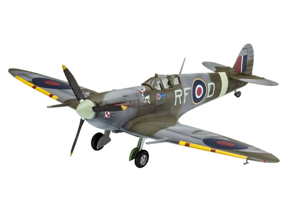 Revell Spitfire Mk.Vb, Flymodell med fastvinge, Monteringssett, 1:72, Spitfire Mk.Vb, Hankjønn, Second World War