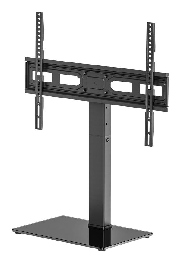 Gembird TVS-D75S-01, 190,5 cm (75"), 75 x 75 mm, 600 x 400 mm, -35 - 35°, Terästä, Muovi, Karkaistu lasi, Musta