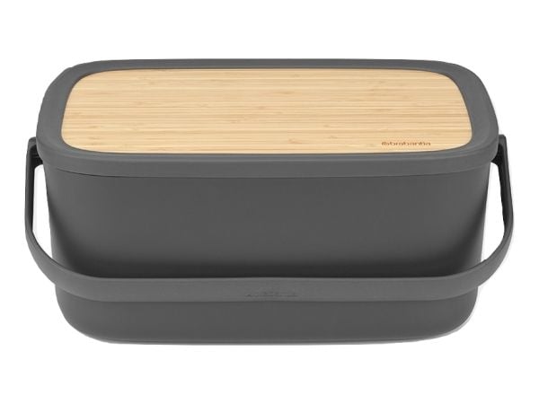 Brabantia 128264, Suorakulmainen, Musta, Puu, Puu, Bamboo, 395 mm, 255 mm