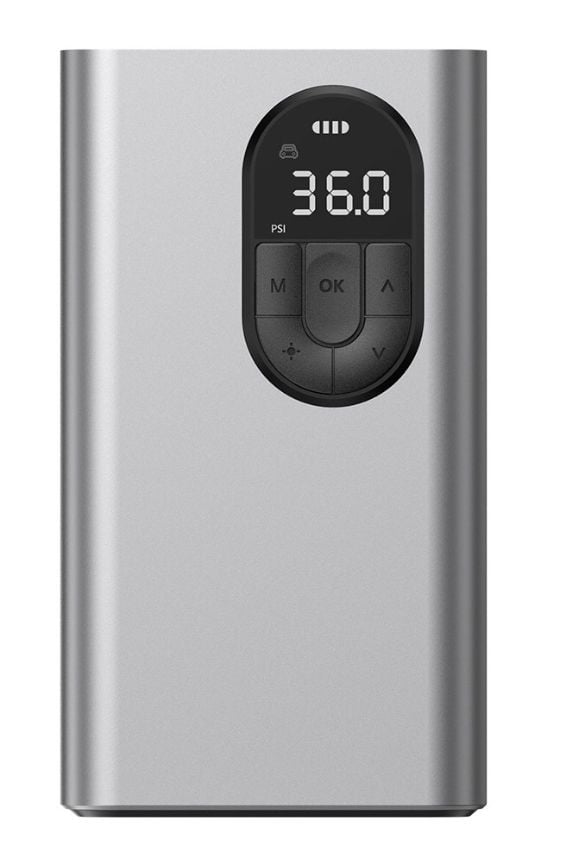 Baseus Energy Source, Bil, Grå, Akrylonitril-butadien-styren (ABS), Aluminium, Batteri, 5 timer, 40 mm