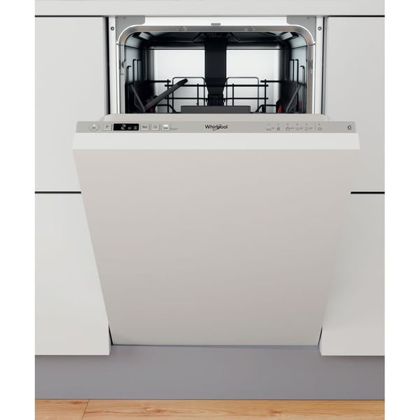 Whirlpool WSIC 3M27 integroitava astianpesukone, 12 astiastoa, 45 cm, E-luokka