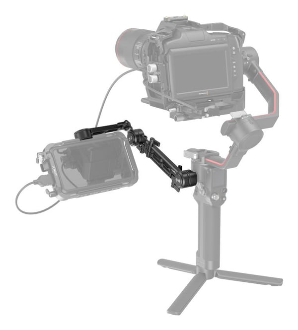 SmallRig MD3507, Jatkovarsi, musta, Alumiini, Nailon, 1,5 kg, 1/4-20", 360°