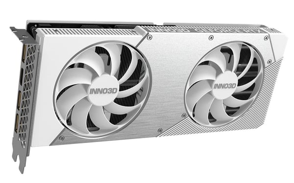 Inno3D GeForce RTX 5060 Ti 16GB TWIN X2 OC - Grafikkort - GeForce RTX 5060 Ti - 16 GB GDDR7 - PCI Express 5.0 - HDMI, 3 x DisplayPort - vit