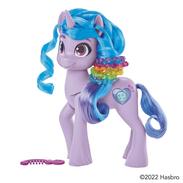 Hasbro My Little Pony-figur med ljus och ljud, Izzy Moonbow