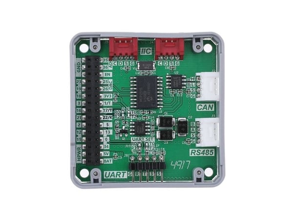 M5Stack M011, Grensesnittadapter-plate, M5, M5Stack, Grønn, Hvit