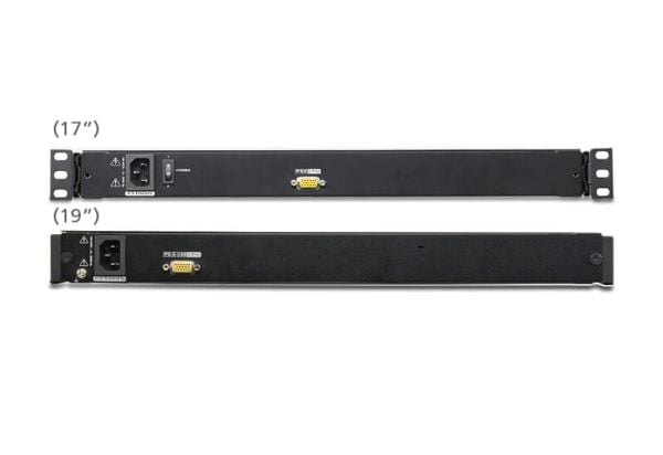 ATEN CL1000N, 48,3 cm (19"), LCD, PS/2, PS/2, VGA, Englanti (US)