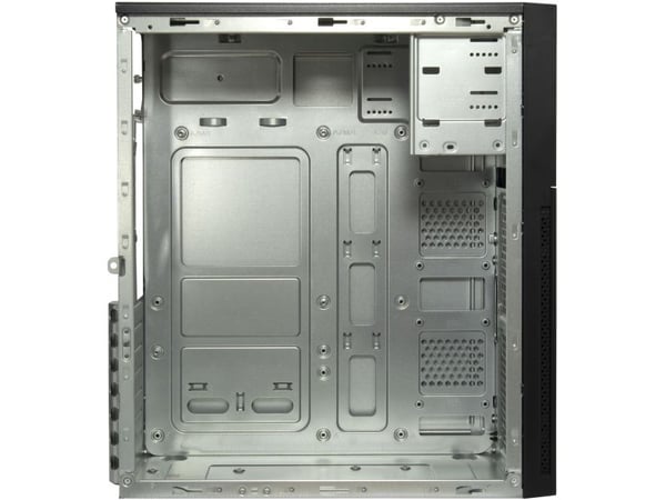 Inter-Tech IT-2815 Linear ATX miditower-skåp, svart