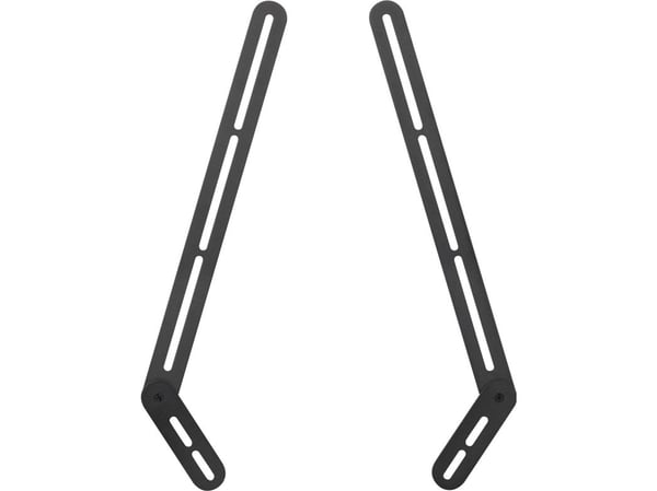 SpeaKa Professional Soundbar Bracket Swivel "Easy" Musta 1 pari (1211124)
