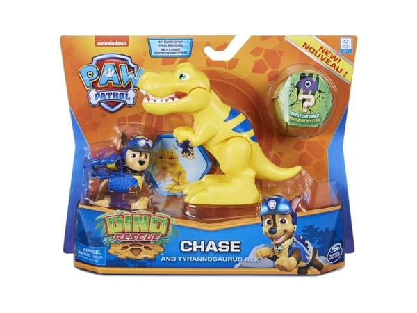 PAW Patrol PAW FGR LP Hero Pup Dino Chase GML, 3 år, Labb patrulje, Flerfarget