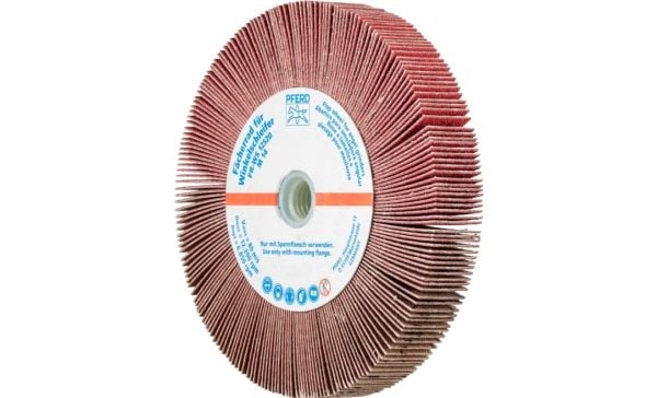 PFERD 44782612, Liuskalaikka, Ruostumaton teräs, 12200 RPM, Pyöreä, 12,5 cm, 20 mm