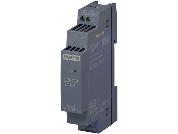 Siemens 6EP4683-6LB00-0AY0 strömförsörjning för DIN-skena (DIN-rail)