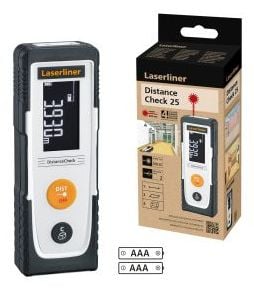 Laserliner laseretäisyysmittari - DistanceCheck 25. Easy Distance Meter