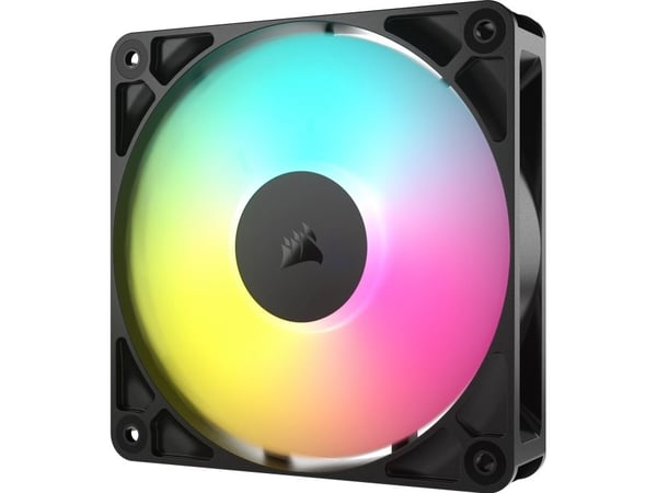 CORSAIR RS120 ARGB PWM chassifläkt 120 mm, svart, 3-pack