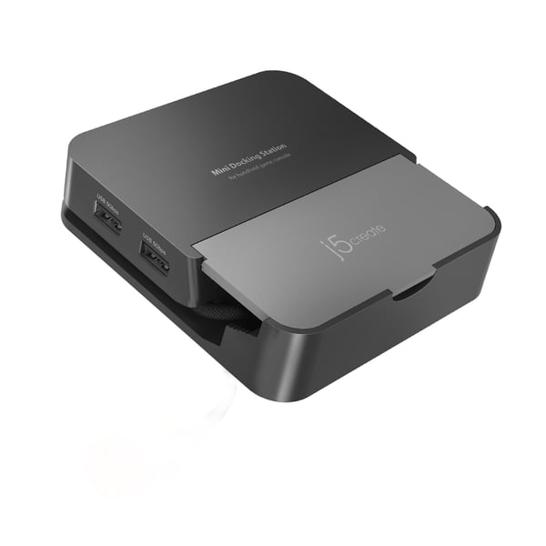 j5create JCD624-N - Dockningsstation - för spelkonsol i handen - USB-C - HDMI - 1GbE