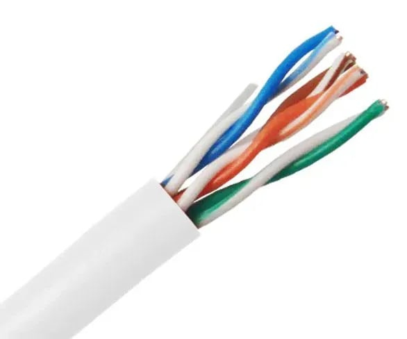 MicroConnect - Bulkkabel - 305 m - UTP - CAT 5e - halogenfri, solid - grå
