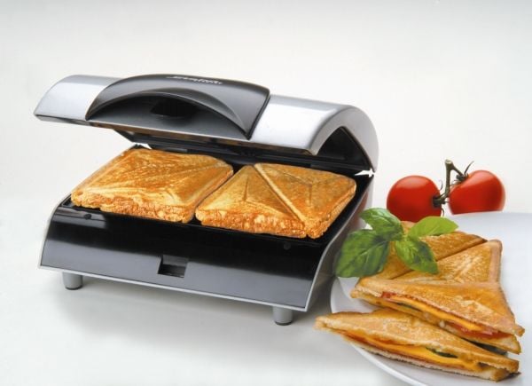 Steba SG 20, 700 W, 230 V, 250 x 230 x 100 mm, Sølv