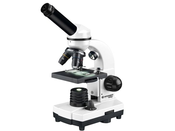 Bresser Optik Biolux SEL lasten mikroskooppi monokulaari 1600 x valaistus, läpäisevä valo