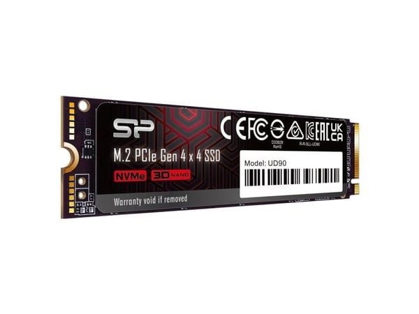 SILICON POWER UD90 – SSD – 2 TB – sisäinen – M.2 2280 – PCIe 4.0 x4 (NVMe)