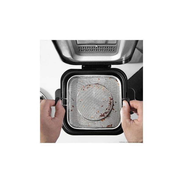 Cecotec CleanFry Infinity 1500, Frityrkoker, 1,5 l, 190 °C, Single/enkelt, Rustfritt stål, Knapper