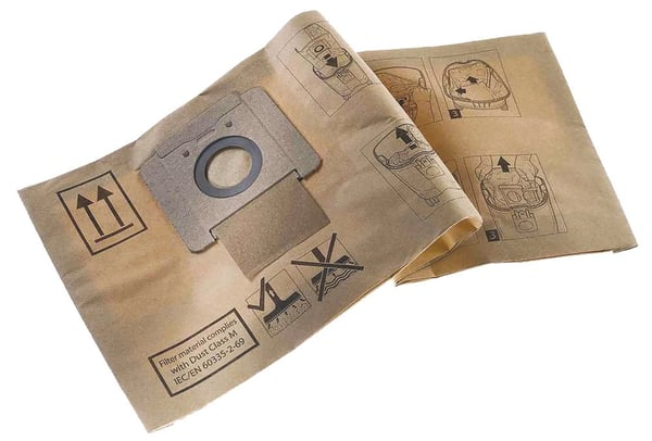 Makita P-70194, Pölypussi, Tynnyri-imuri, Ruskea, Paperi, 14 L, 446LX