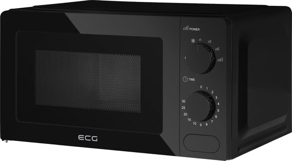 ECG MTM 1774 BE, Bänkdiskmaskin, Enbart mikrovågsugn, 17 l, 700 W, Rotations-, Svart