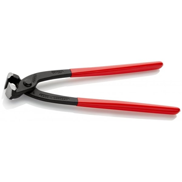 Knipex 99 01 280, Sivuleikkurit, 2,8 mm, Muovi, Musta, Punainen, 50 mm, 280 mm