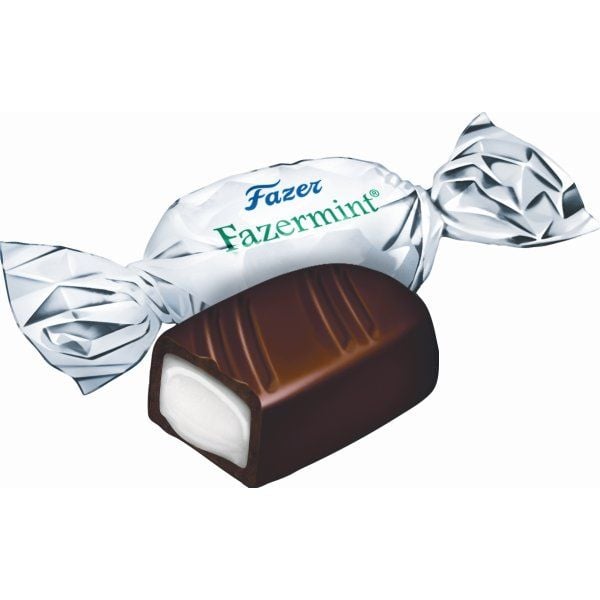 Fazermint Chokolade 3000g - i borddisplay