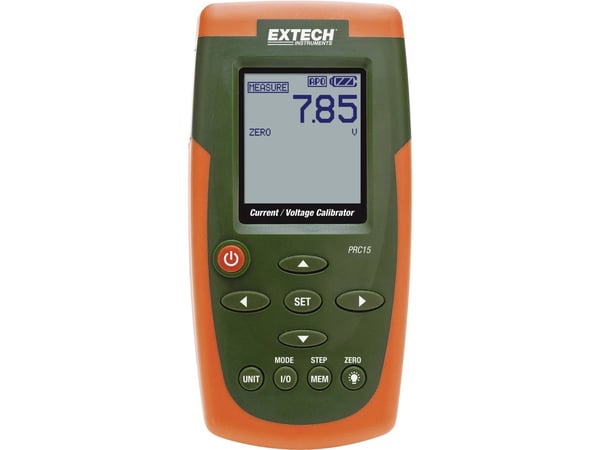 Extech PRC15 kalibraattori jännite , virta