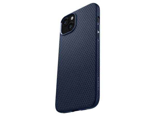 Spigen ACS06791, Suojus, Apple, iPhone 15, 15,5 cm (6.1"), Laivasto