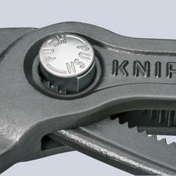Knipex 87 02 250 T, Skrutang, 5 cm, 4,6 cm, Kromvanadiumstål, Plast, Blå, Rød