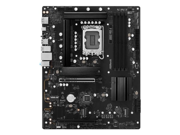ASRock B860 Pro-A -emolevy, B860-piirisarja, LGA1851, ATX, DDR5