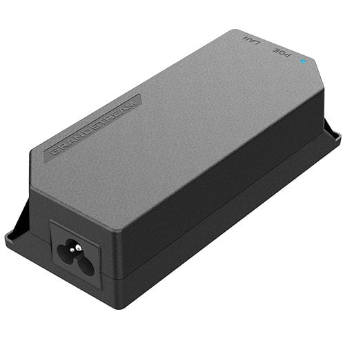 Grandstream GS-POE15W-MG - Strøminjektor - AC 100-240 V - 20 watt - Ethernet