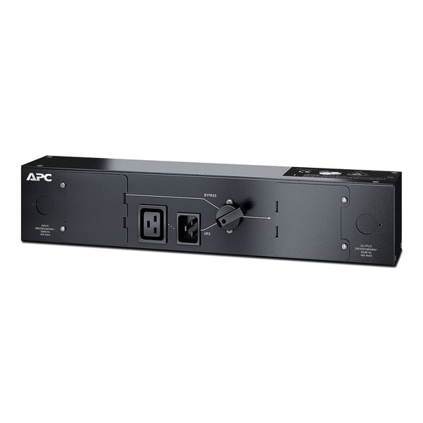 APC Service Bypass Panel - Strømfordelerenhet (kan monteres i rack) - AC 230 V - 3000 VA - utgangskontakter: 2 - 2U - svart - for P/N: SMT3000I-AR,...