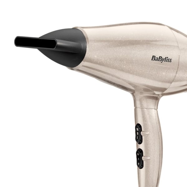 BaByliss 5914PE hiustenkuivaaja 2000 W, musta, kulta, ruusukulta