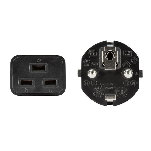 LogiLink CP152, 1,8 m, CEE7/7, IEC C19, 250 V