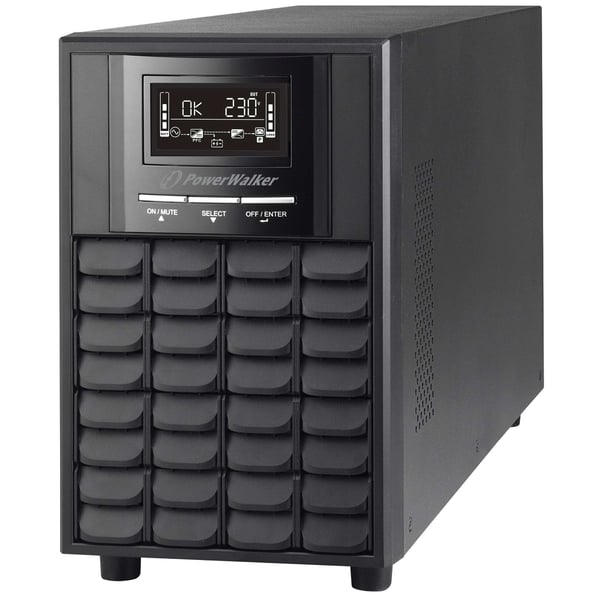 PowerWalker VI 2000 CW FR - UPS - AC 162 - 290 V - 1400 watt - 2000 VA - 7 Ah - RS-232, USB - utgangskontakter: 3