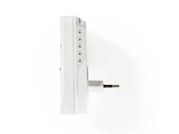 Nedis DTCTG10CWT, Nestekaasu (LPG), Maakaasu, 85 dB, EN50194, Valkoinen, AC, 100 - 240 V