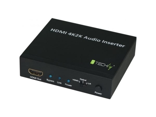 EFB Elektronik IDATA-HDMI-AI4K, Musta, 3840 x 2160 pikseliä, 10,2 Gbit/s, 192 kHz, HDMI, HDMI